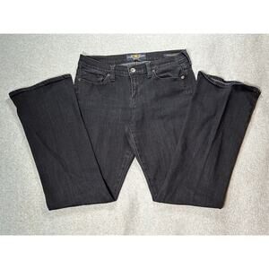 Lucky Brand Sofia Boot Cut Jeans Women W31 L32 Dark Blue Stretch Western America